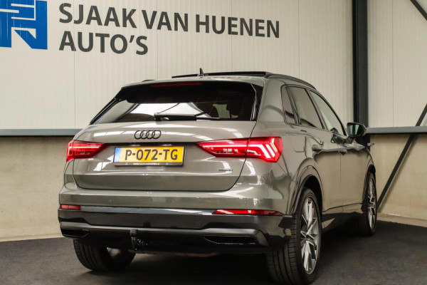 Audi Q3 40 2.0TFSI Quattro Edition One S-line 190pk S-Tronic 1e Eig|Panoramadak|Virtual Cockpit|LED Matrix|Leder|Black|20|Trekhaak