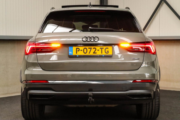 Audi Q3 40 2.0TFSI Quattro Edition One S-line 190pk S-Tronic 1e Eig|Panoramadak|Virtual Cockpit|LED Matrix|Leder|Black|20|Trekhaak