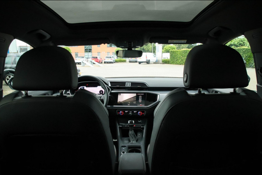 Audi Q3 40 2.0TFSI Quattro Edition One S-line 190pk S-Tronic 1e Eig|Panoramadak|Virtual Cockpit|LED Matrix|Leder|Black|20|Trekhaak