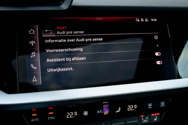 Audi A3 Sportback 35 1.5 TFSI S Edition One S-line 150pk S-Tronic Lederen kuipstoelen|Virtual Cockpit|Panoramadak|LED Matrix|Black