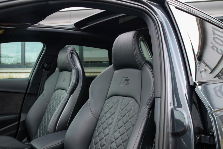Audi A4 Avant 45 2.0 TFSI Quattro S line Black Edition Facelift 252pk S-Tronic 1e|Kuipstoelen|Panoramadak|Virtual Cockpit|Black|19
