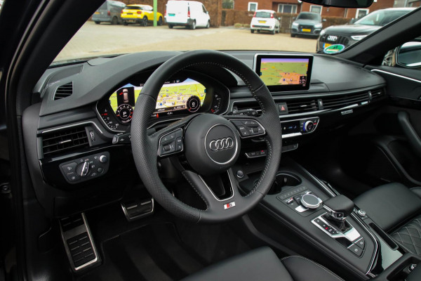 Audi A4 Avant 45 2.0 TFSI Quattro S line Black Edition Facelift 252pk S-Tronic 1e|Kuipstoelen|Panoramadak|Virtual Cockpit|Black|19