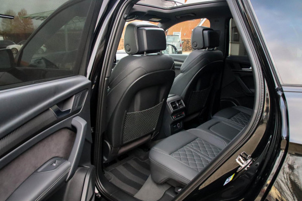Audi Q5 3.0TFSI SQ5 Quattro S-Line 354pk Automaat! 1e Eig|DLR|Luchtvering|Kuipstoelen|Panoramadak|Virtual Cockpit|Black|Carbon|22