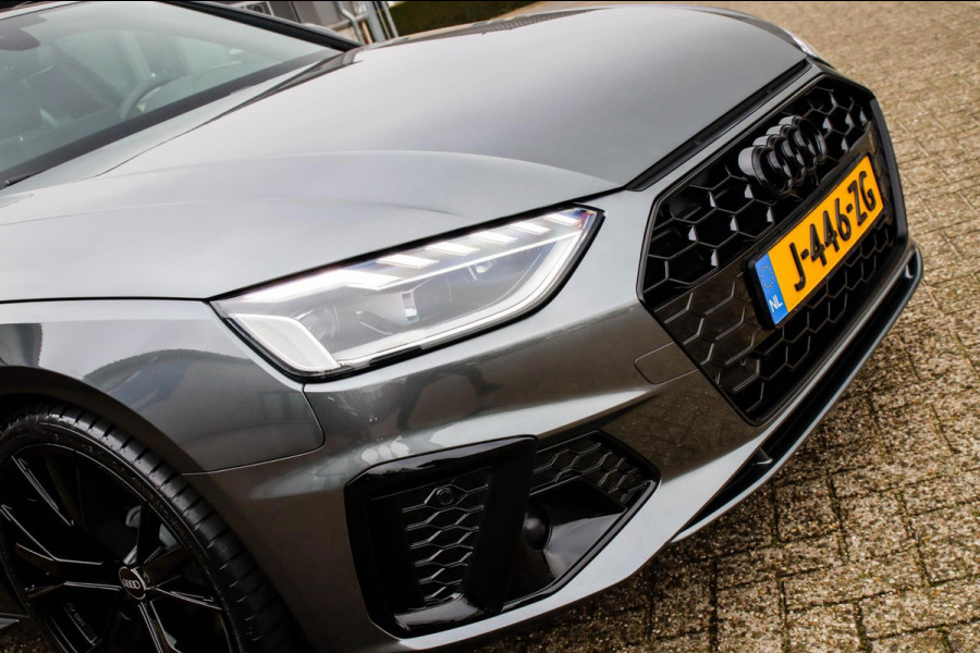 Audi A4 Avant 2.0 TFSI S line Black Edition Facelift 245pk S-Tronic! 1e|NL|DLR|Panoramadak|Virtual Cockpit|Leder|LED Matrix|Black