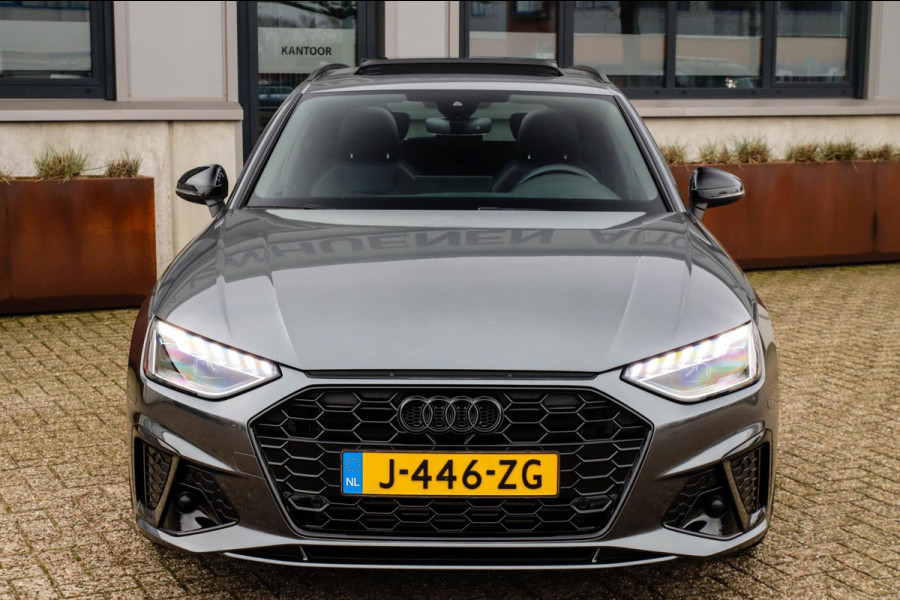 Audi A4 Avant 2.0 TFSI S line Black Edition Facelift 245pk S-Tronic! 1e|NL|DLR|Panoramadak|Virtual Cockpit|Leder|LED Matrix|Black