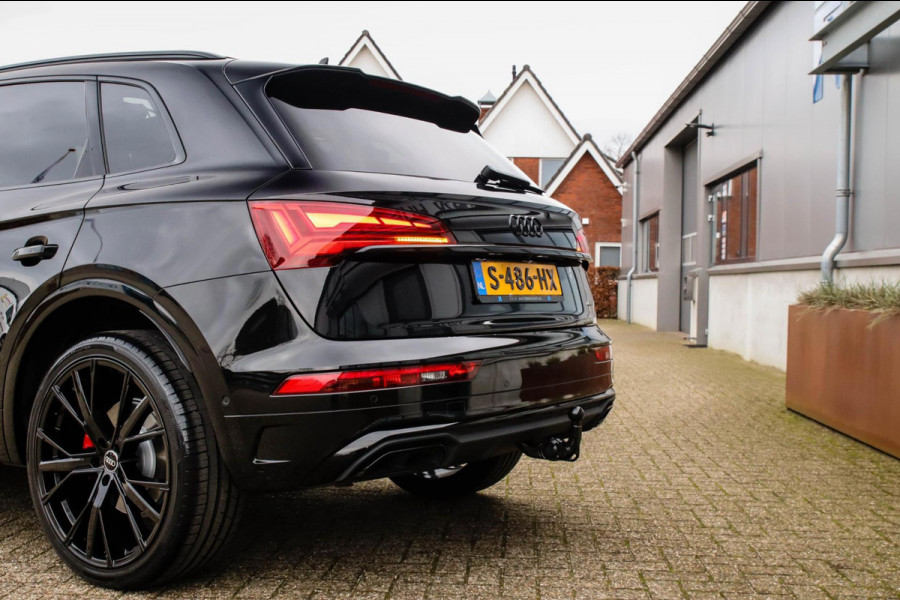 Audi Q5 45 2.0 TFSI Quattro Pro Line S S-Line 265pk Automaat! Panoramadak|Virtual Cockpit|Kuipstoelen|360 Camera|B&O|Black|22inch
