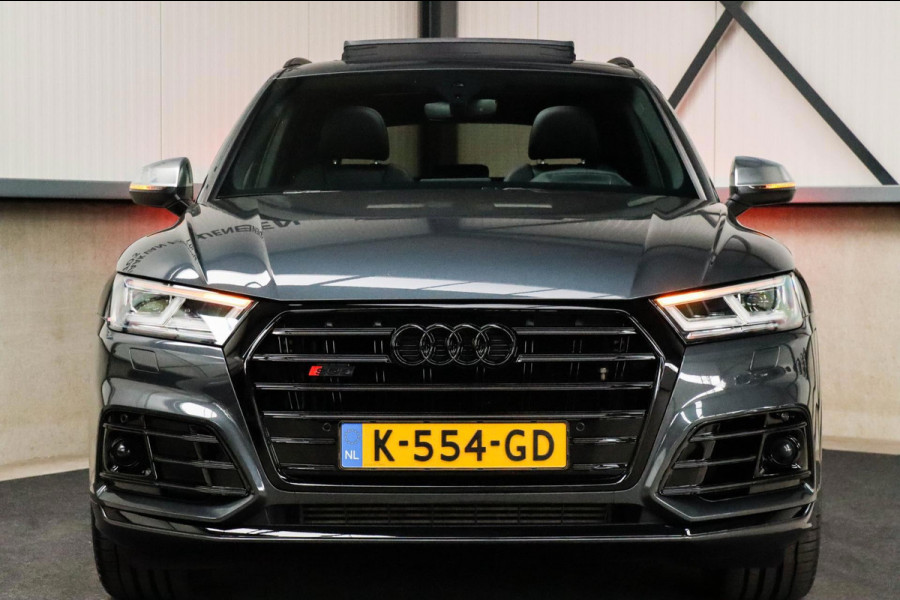 Audi SQ5 3.0TFSI Q5 Quattro S-Line 354pk Automaat! 2e Eig|DLR|Luchtvering|Kuipstoelen|Panoramadak|Virtual Cockpit|Black|Carbon|22