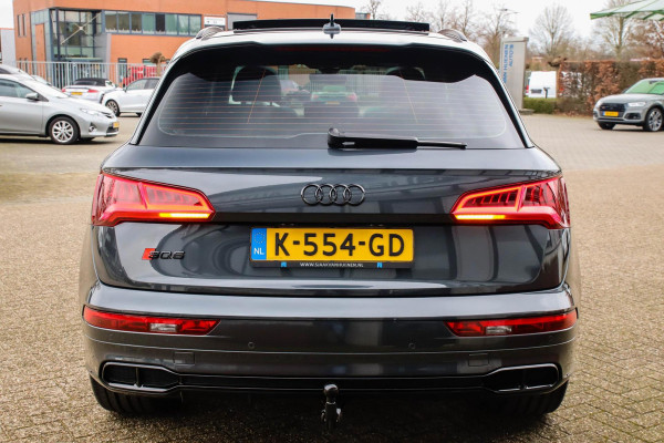 Audi SQ5 3.0TFSI Q5 Quattro S-Line 354pk Automaat! 2e Eig|DLR|Luchtvering|Kuipstoelen|Panoramadak|Virtual Cockpit|Black|Carbon|22