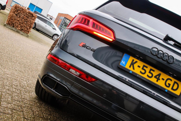 Audi SQ5 3.0TFSI Q5 Quattro S-Line 354pk Automaat! 2e Eig|DLR|Luchtvering|Kuipstoelen|Panoramadak|Virtual Cockpit|Black|Carbon|22