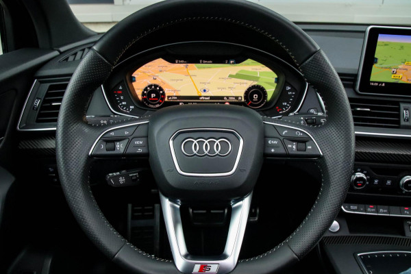 Audi Q5 2.0 TFSI Quattro Pro Line S S-Line 252pk Automaat! 1e Eig|DLR|Panoramadak|Virtual Cockpit|LED Matrix|Black|22inch|Trekhaak
