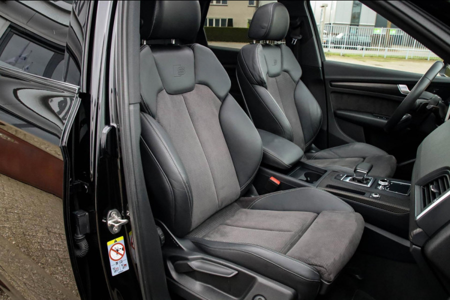Audi Q5 2.0 TFSI Quattro Pro Line S S-Line 252pk Automaat! 1e Eig|DLR|Panoramadak|Virtual Cockpit|LED Matrix|Black|22inch|Trekhaak