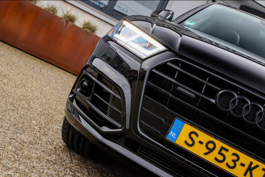 Audi Q5 2.0 TFSI Quattro Pro Line S S-Line 252pk Automaat! 1e Eig|DLR|Panoramadak|Virtual Cockpit|LED Matrix|Black|22inch|Trekhaak