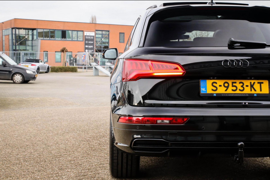 Audi Q5 2.0 TFSI Quattro Pro Line S S-Line 252pk Automaat! 1e Eig|DLR|Panoramadak|Virtual Cockpit|LED Matrix|Black|22inch|Trekhaak