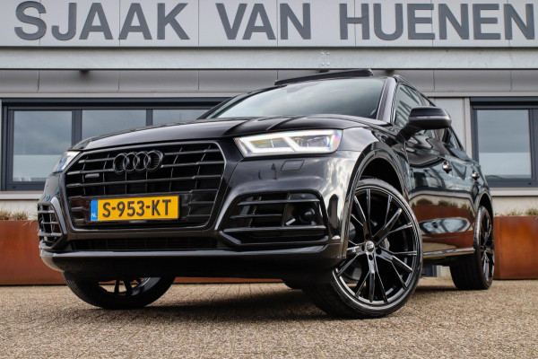 Audi Q5 2.0 TFSI Quattro Pro Line S S-Line 252pk Automaat! 1e Eig|DLR|Panoramadak|Virtual Cockpit|LED Matrix|Black|22inch|Trekhaak