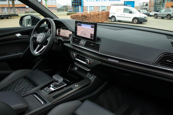 Audi Q5 45 2.0 TFSI Quattro Pro Line S S-Line 265pk Automaat! Panoramadak|Virtual Cockpit|Kuipstoelen|360 Camera|B&O|Black|22inch
