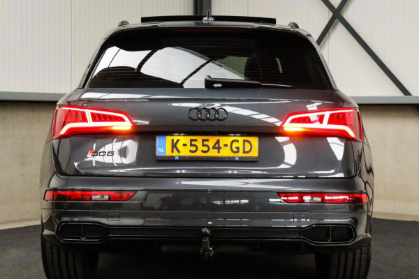 Audi Q5 3.0TFSI SQ5 Quattro S-Line 354pk Automaat! 2e Eig|DLR|Luchtvering|Kuipstoelen|Panoramadak|Virtual Cockpit|Black|Carbon|22