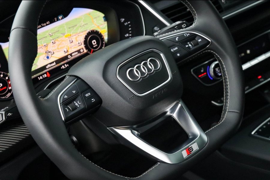 Audi Q5 3.0TFSI SQ5 Quattro S-Line 354pk Automaat! 2e Eig|DLR|Luchtvering|Kuipstoelen|Panoramadak|Virtual Cockpit|Black|Carbon|22