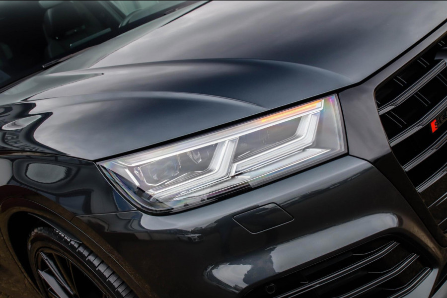 Audi Q5 3.0TFSI SQ5 Quattro S-Line 354pk Automaat! 2e Eig|DLR|Luchtvering|Kuipstoelen|Panoramadak|Virtual Cockpit|Black|Carbon|22