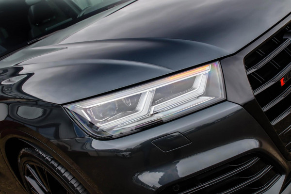 Audi Q5 3.0TFSI SQ5 Quattro S-Line 354pk Automaat! 2e Eig|DLR|Luchtvering|Kuipstoelen|Panoramadak|Virtual Cockpit|Black|Carbon|22