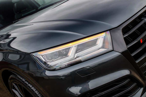 Audi Q5 3.0TFSI SQ5 Quattro S-Line 354pk Automaat! 2e Eig|DLR|Luchtvering|Kuipstoelen|Panoramadak|Virtual Cockpit|Black|Carbon|22