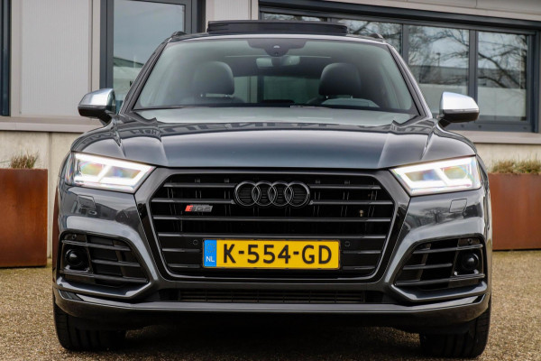 Audi Q5 3.0TFSI SQ5 Quattro S-Line 354pk Automaat! 2e Eig|DLR|Luchtvering|Kuipstoelen|Panoramadak|Virtual Cockpit|Black|Carbon|22