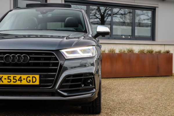 Audi Q5 3.0TFSI SQ5 Quattro S-Line 354pk Automaat! 2e Eig|DLR|Luchtvering|Kuipstoelen|Panoramadak|Virtual Cockpit|Black|Carbon|22
