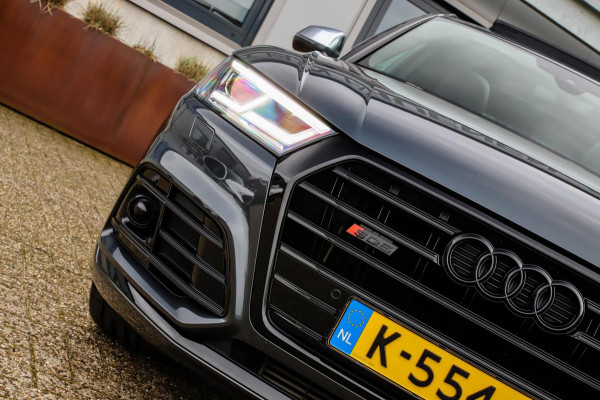 Audi Q5 3.0TFSI SQ5 Quattro S-Line 354pk Automaat! 2e Eig|DLR|Luchtvering|Kuipstoelen|Panoramadak|Virtual Cockpit|Black|Carbon|22