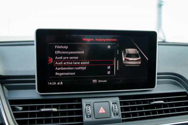 Audi Q5 2.0 TFSI Quattro Pro Line S S-Line 252pk Automaat! 1e|NL|DLR|Luchtvering|Kuipstoelen|Panoramadak|Virtual Cockpit|B&O|Black