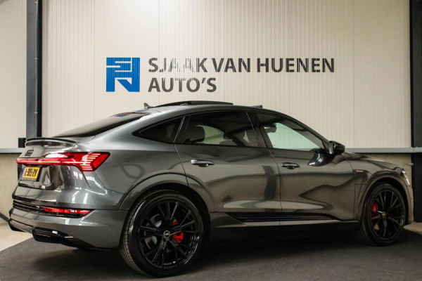 Audi e-tron Sportback 55 Quattro S Edition Pro Line S S-Line 408pk 12%|1e|NL|DLR|Panoramadak|Virtual Cockpit|Luchtvering|360|Black