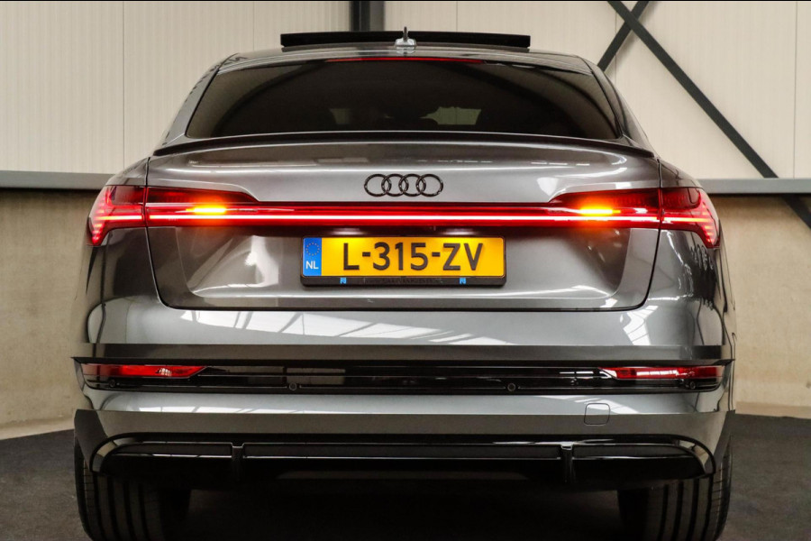 Audi e-tron Sportback 55 Quattro S Edition Pro Line S S-Line 408pk 12%|1e|NL|DLR|Panoramadak|Virtual Cockpit|Luchtvering|360|Black