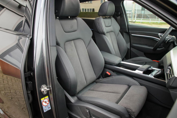 Audi e-tron Sportback 55 Quattro S Edition Pro Line S S-Line 408pk 12%|1e|NL|DLR|Panoramadak|Virtual Cockpit|Luchtvering|360|Black