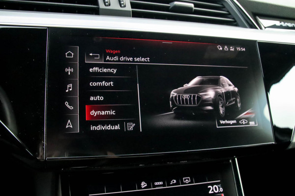 Audi e-tron Sportback 55 Quattro S Edition Pro Line S S-Line 408pk 12%|1e|NL|DLR|Panoramadak|Virtual Cockpit|Luchtvering|360|Black