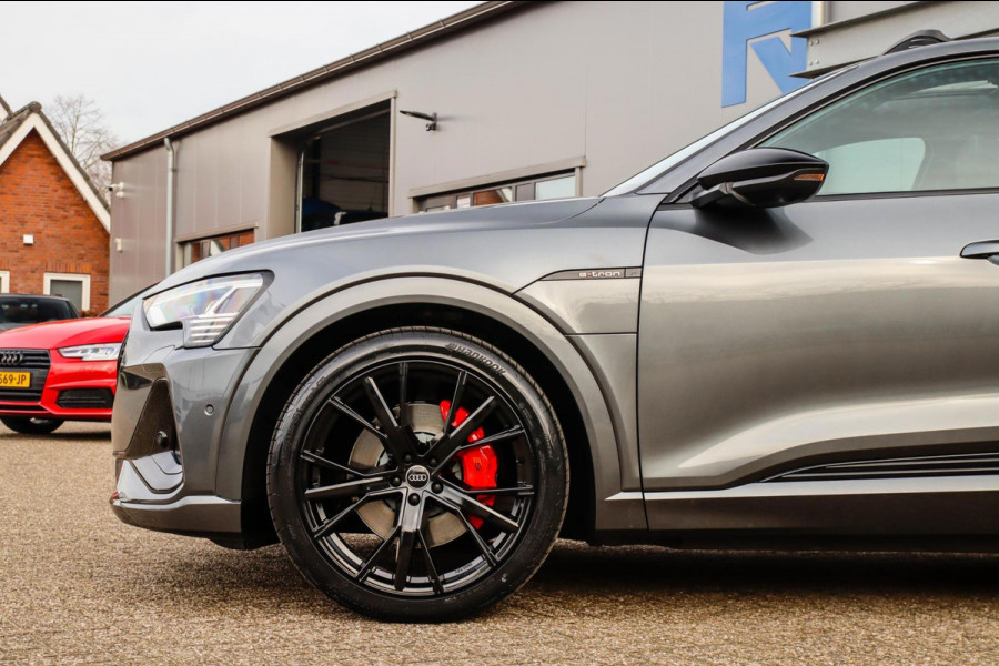Audi e-tron Sportback 55 Quattro S Edition Pro Line S S-Line 408pk 12%|1e|NL|DLR|Panoramadak|Virtual Cockpit|Luchtvering|360|Black