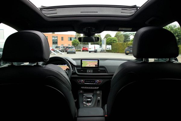 Audi SQ5 3.0TFSI Q5 Quattro S-Line 354pk Automaat! 1e Eig|DLR|Luchtvering|Kuipstoelen|Panoramadak|Virtual Cockpit|Black|Carbon|22