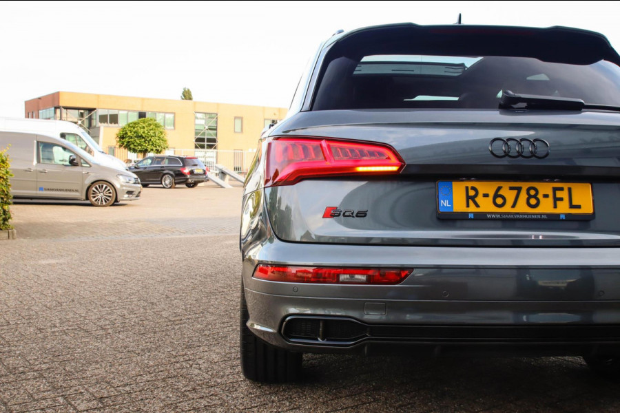 Audi SQ5 3.0TFSI Q5 Quattro S-Line 354pk Automaat! 1e Eig|DLR|Luchtvering|Kuipstoelen|Panoramadak|Virtual Cockpit|Black|Carbon|22