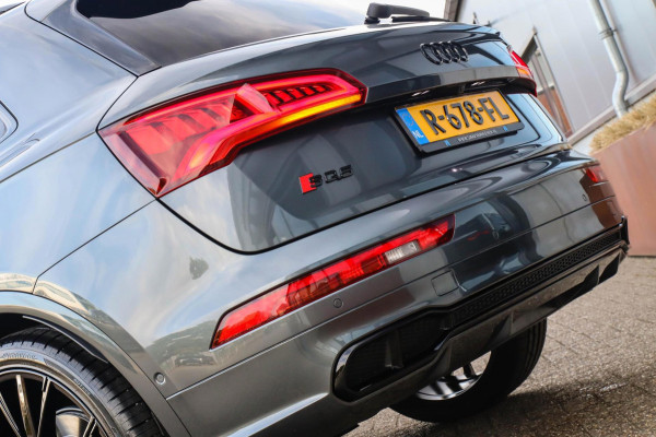 Audi SQ5 3.0TFSI Q5 Quattro S-Line 354pk Automaat! 1e Eig|DLR|Luchtvering|Kuipstoelen|Panoramadak|Virtual Cockpit|Black|Carbon|22