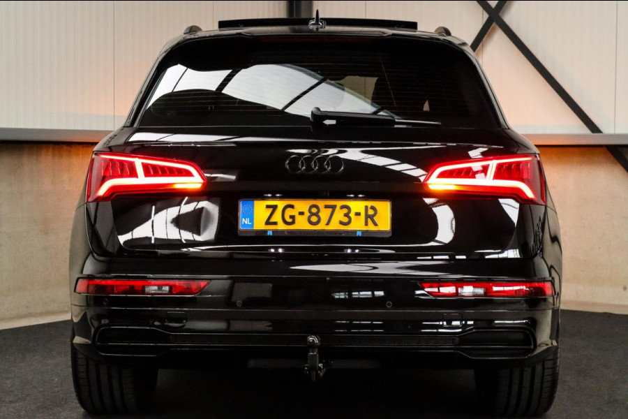 Audi Q5 2.0 TFSI Quattro Pro Line S S-Line 252pk Automaat! NL|Luchtvering|Panoramadak|Virtual Cockpit|Camera|Black|22inch|Trekhaak