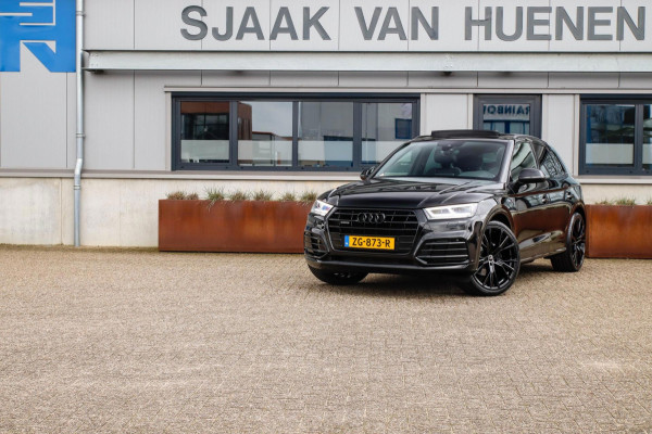 Audi Q5 2.0 TFSI Quattro Pro Line S S-Line 252pk Automaat! NL|Luchtvering|Panoramadak|Virtual Cockpit|Camera|Black|22inch|Trekhaak