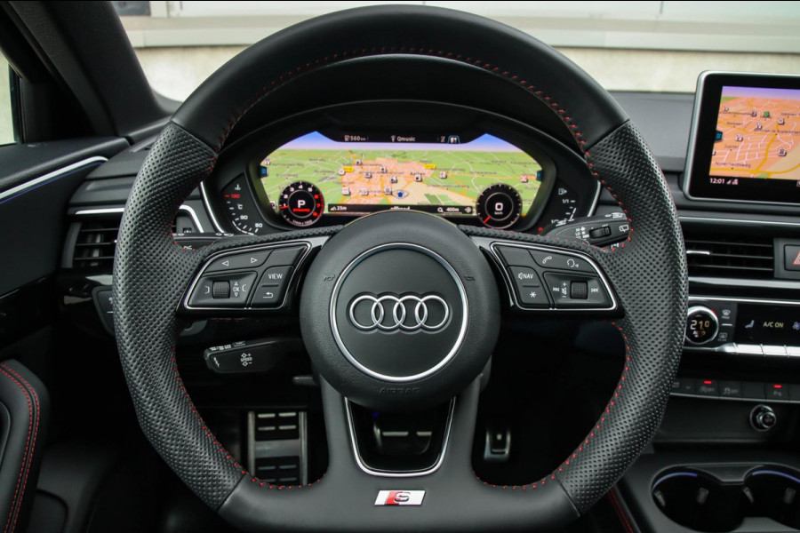 Audi A4 Avant 40 2.0TFSI S line Black Edition Facelift 190pk S-Tronic 1e|Panoramadak|Virtual Cockpit|Leder|LED Matrix|Camera|Black