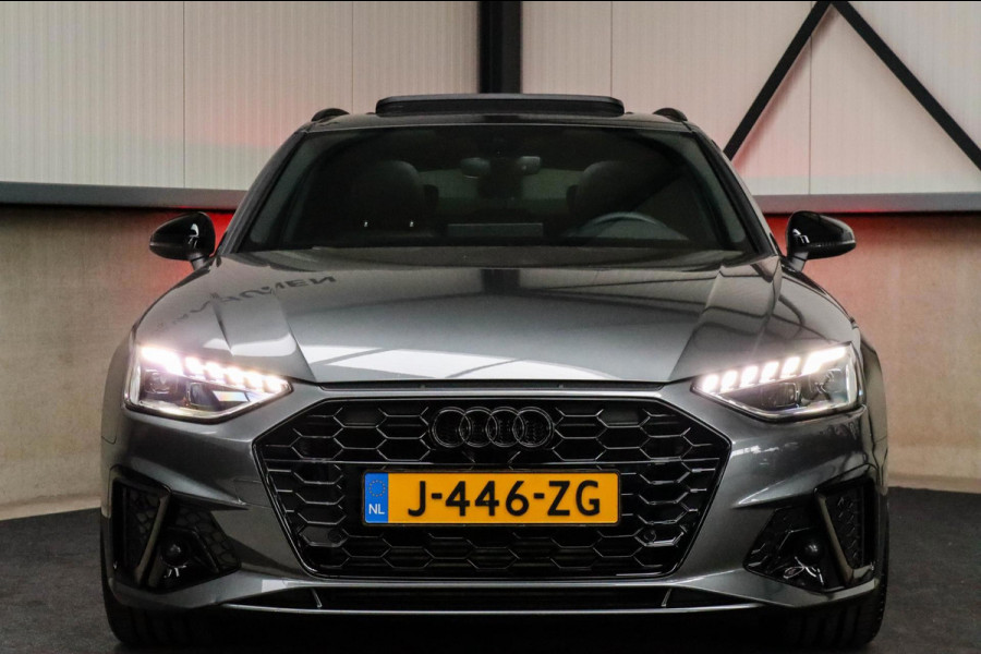 Audi A4 Avant 2.0 TFSI S line Black Edition Facelift 150pk S-Tronic! 1e|NL|DLR|Panoramadak|Virtual Cockpit|Leder|LED Matrix|Black