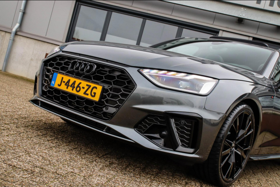 Audi A4 Avant 2.0 TFSI S line Black Edition Facelift 150pk S-Tronic! 1e|NL|DLR|Panoramadak|Virtual Cockpit|Leder|LED Matrix|Black