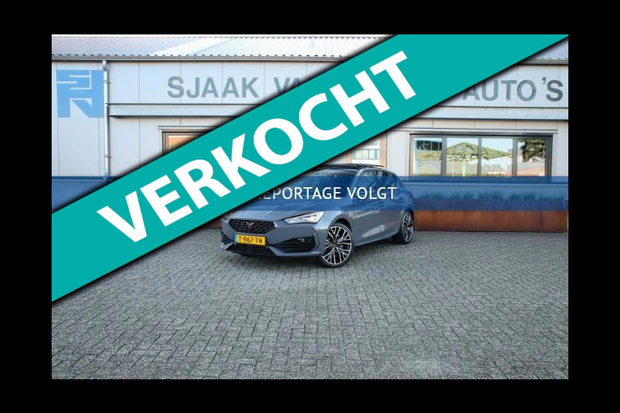 CUPRA Leon 1.4 e-Hybrid VZ Copper Edition 245pk DSG! 1e|Panoramadak|Virtual Cockpit|LED Matrix|Kuipstoelen elektrisch|NAVI|Camera