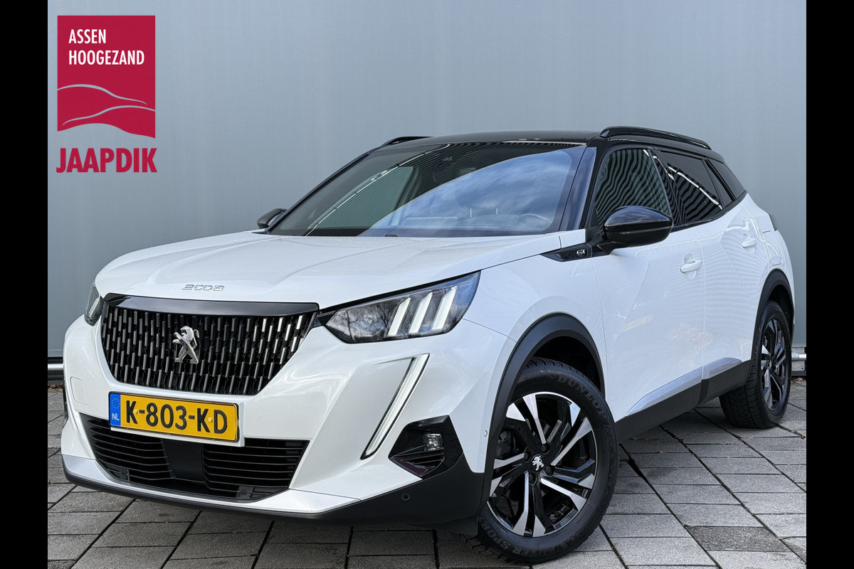 Peugeot 2008 BWJ 2021 | 1.2T 131PK GT | PANO DAK | CLIMA | NAVI | LEDER/STOF | CAMERA A | PDC | CARPLAY |