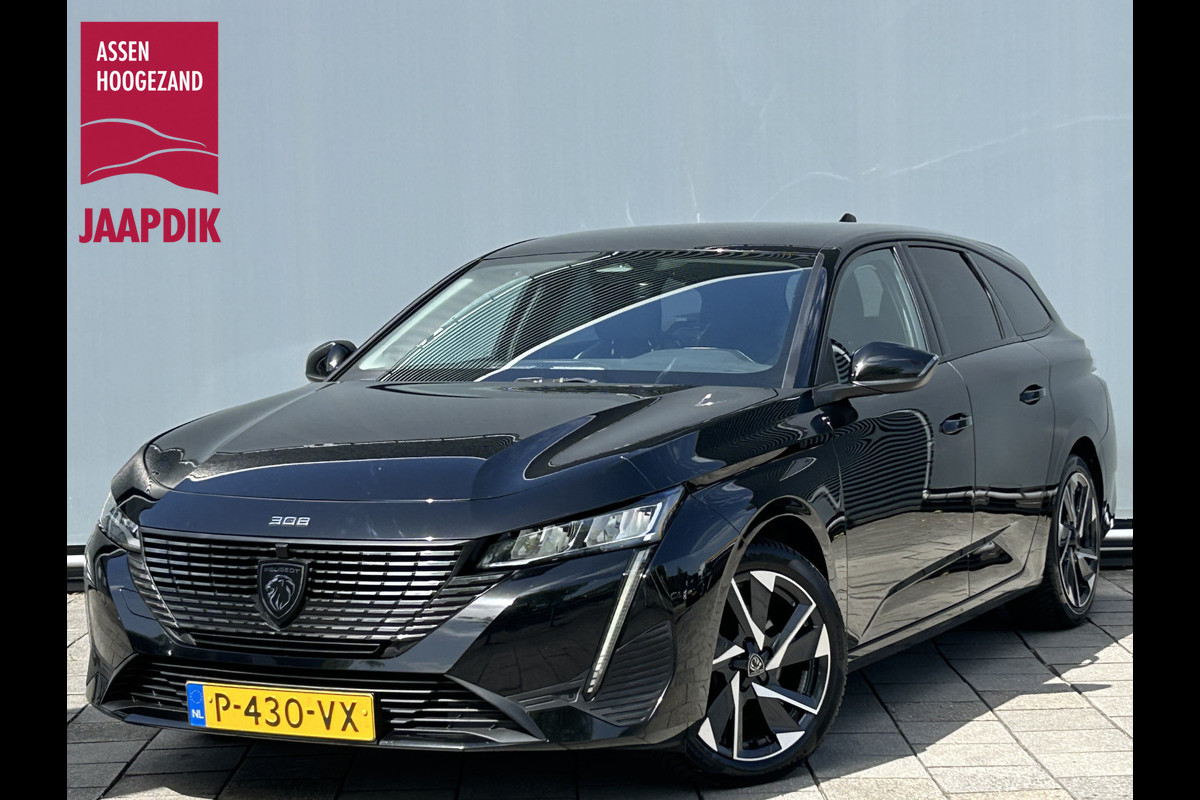 Peugeot 308 SW BWJ 2022 | 1.2PT 131PK Allure Pack Business | CLIMA | CARPLAY | NAVI | PRIVACY GLASS | NAVI | AD CRUISE | PDC | LEDER/STOF SPORTSTOELEN |