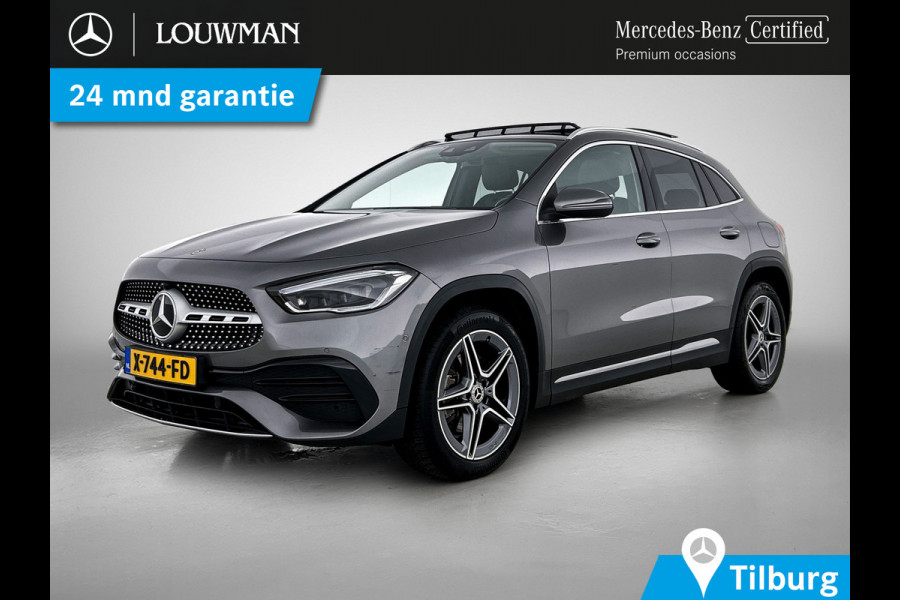 Mercedes-Benz GLA 250 e AMG Plug-In Hybride | AMG-Line IN en Exterieur | Sfeefverlichting| Chroompakket |  Navigatie | Panorama-schuifkanteldak | Stoelverwarming | 24 Maanden Mercedes-Benz Certified garantie.