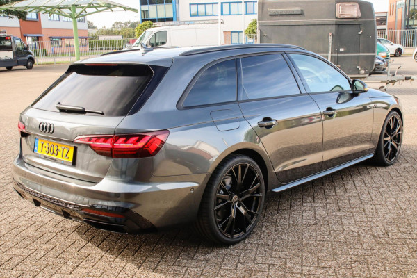 Audi A4 Avant 40 2.0 TFSI S line Black Edition Facelift 190pk S-Tronic! 1e|Virtual Cockpit|Leder|LED Matrix|360 Camera|ACC|Black