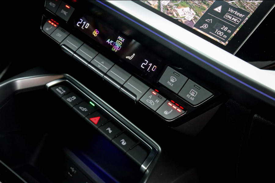 Audi A3 Sportback 45TFSI e PHEV S Edition S-line 245pk S-Tronic Elektrische Kuipstoelen|Virtual Cockpit|Panoramadak|LED Matrix|B&O