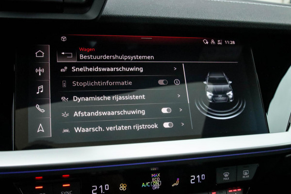 Audi A3 Sportback 45TFSI e PHEV S Edition S-line 245pk S-Tronic Elektrische Kuipstoelen|Virtual Cockpit|Panoramadak|LED Matrix|B&O