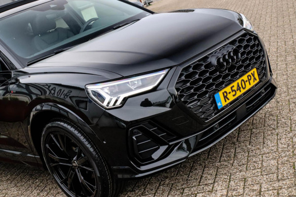 Audi Q3 Sportback 35 TFSI 1.5TFSI S Line Pro Line S 150pk S-Tronic! Panoramadak|Virtual Cockpit|LED Matrix|Leder|ACC|20inch|Black