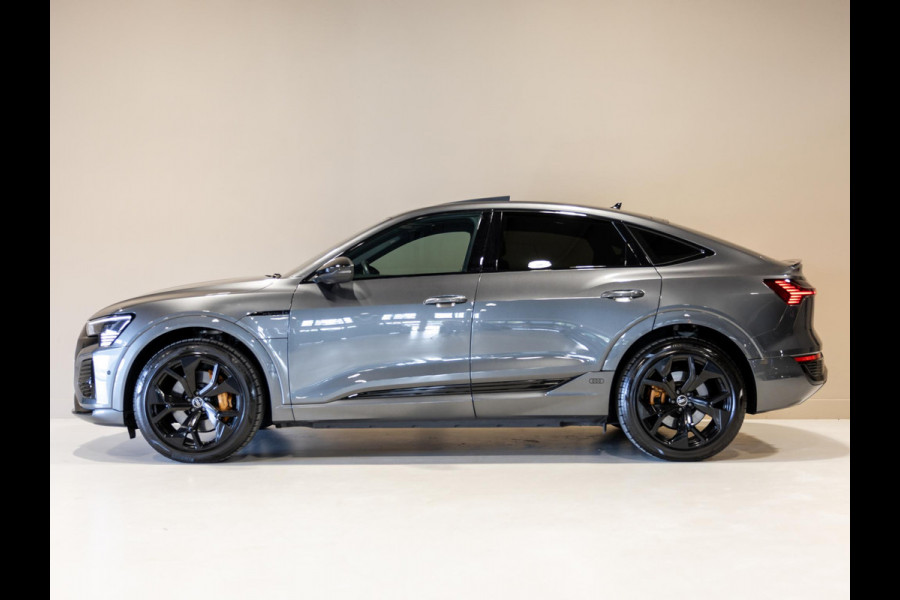 Audi Q8 Sportback e-tron 50 quattro S-Line Edition 95 kWh SOH 90% / 340pk / NAP / Panorama dak / Leder / Elektrische stoelverstelling met geheugen /